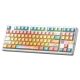 3. gasket F87Pro V2 Orange Soda Kailh Meteorite Ice Cream switch RGB keyboard AULA