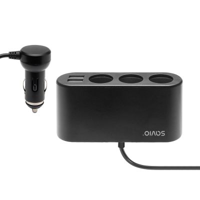 5. SAVIO SA-024 car cigarette lighter socket splitter