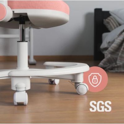 13. Junior 3.6 Pink Swivel Chair