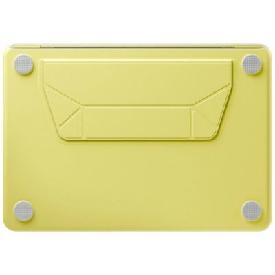 7. Uniq Lyden Versa case for MacBook Neo - yellow