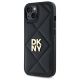 2. DKNY Quilted Stack Logo iPhone 14 Case - Black