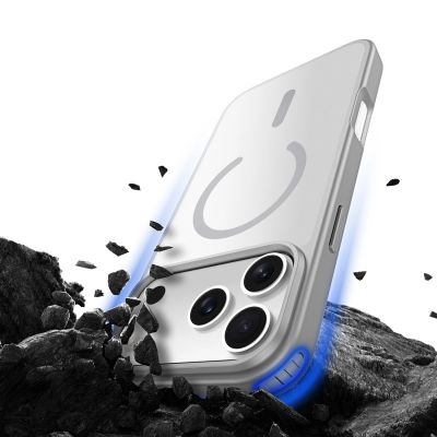 6. Dux Ducis Yind iPhone 17 Pro Case Compatible with MagSafe - Gray