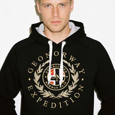 5. Geographical Norway Giger DB 100 M sweatshirt WZ3045H/GN-Black