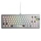 6. Glorious Gaming GLO-KB-GMMK3-PRO-65-BB-W-SIL-US keyboard