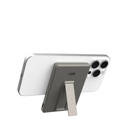 16. UAG Ultra Slim 5K Powerbank - 5000 mAh powerbank with stand, 10W wireless charging, MagSafe compatible, cable included (titanium)