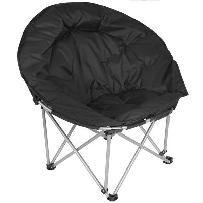 3. TRIP FOLDING CHAIR 83x80x40CM BLACK