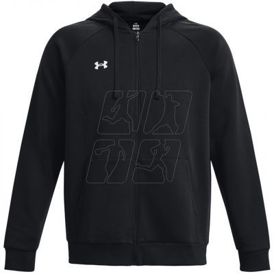 Under Armor Rival Fleece FZ Hoodie M 1379767 001