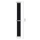 3. Tech-Protect Nylon Pro Strap for Apple Watch 44 / 45 / 46 / 49 mm – Black