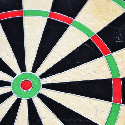 5. OFFICIAL SISAL DARTBOARD 45 CM
