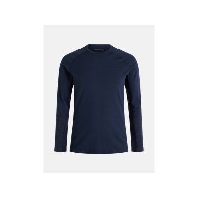 5. Peak Performance M Magic Crew Thermal Shirt Blue