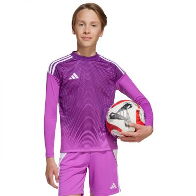 5. adidas Tiro 25 Competition purple kids' goalkeeper jersey JJ1934