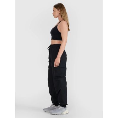 2. Women's casual cargo pants 4F 4FRSS25TTROF1452-20S