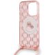 6. Karl Lagerfeld IML Crossbody Monogram Karl & Choupette Head MagSafe case for iPhone 15 Pro - pink