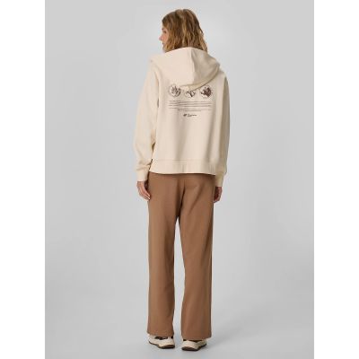 2. Women's wide-leg sweatpants 4F 4FRAW26TTROF2105-82S