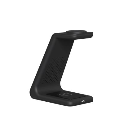 5. Tech-Protect QI15W-A36 3in1 Charging Station for Apple - Black