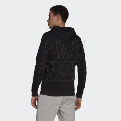 2. Adidas Essentials Fleece Big Logo Hoodie M GK9220