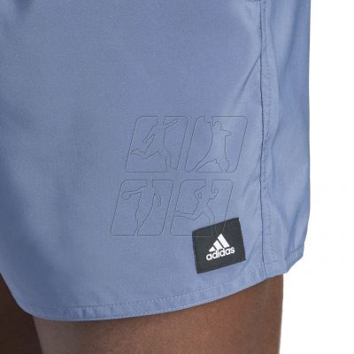 5. adidas Solid CLX Short-Length M IR6221 swimming shorts