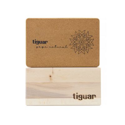 3. Tiguar cork yoga block TI-J0003