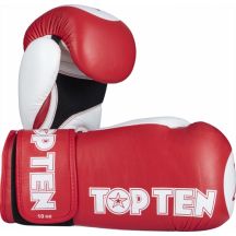 TOP TEN STAR-XLP Boxing Gloves 10 oz Red