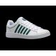 2. K-Swiss men's sneakers COURT WINSTON WHITE/POSY GREEN-M (06154-942-M)