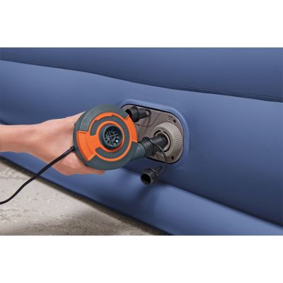 2. Bestway 67630 / 23 Air Mattress Double Mattress Blue, White Unisex