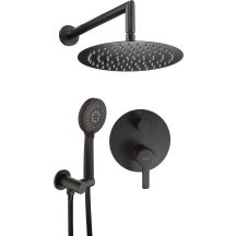 Concealed shower set