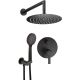 Concealed shower set