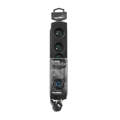3. Qoltec 50104 power strip (1.5 m; black)