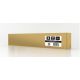 15. GEMBIRD RACK POWER STRIP (PDU) 9 FR OUTLETS, 1U, 16A, FR PLUG, 2M
