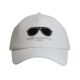 2. Karl Lagerfeld Paris Cap with Strapback Glasses White - L5WH7946-wht