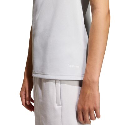 7. adidas Entrada 26 Polo Light Gray Kids' T-Shirt JZ6628