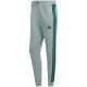 2. Men's adidas Essentials 3-Stripes Fleece Pants Mint KD4836