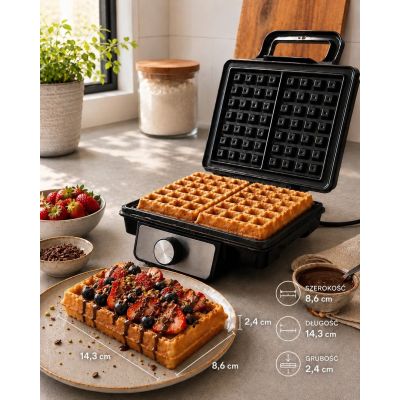 26. Waffle maker 1400W 2.4 VF3060 CONCEPT