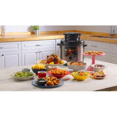 8. TEFAL Turbo Cuisine&Fry multicooker CY778830 (1200W; 7.6l)