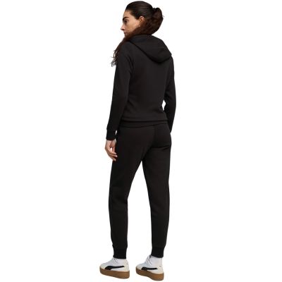 4. Puma Hodded Sweat Suit Women's Tracksuit Black 691902 01