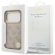 8. Guess 4G PU Classic Logo MagSafe Case for iPhone 17 Pro - Pink
