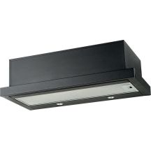Under-cabinet telescopic hood AKPO WK-7 LIGHT ECO 60 BLACK