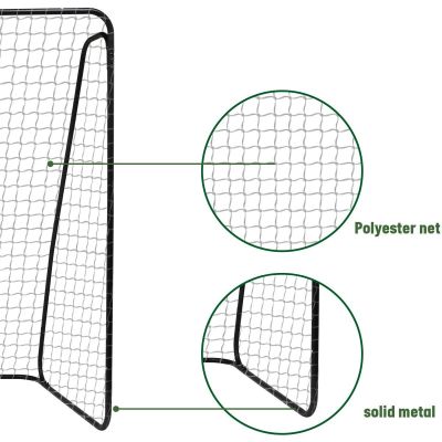 15. FOOTBALL GOAL WITH NET 300x205x120CM UMBRO