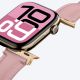 7. AmazingThing Class Band Leather Strap for Apple Watch 45 / 46 / 49 mm - Pink