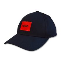 Hugo Boss navy blue cotton baseball cap - 50492745