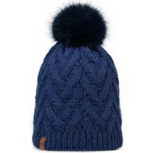 Buff Knitted Fleece Caryn Beanie 13674371710 Navy Blue One Size