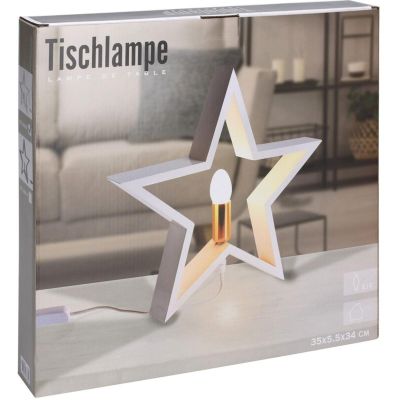 2. DECORATIVE STAR WITH LED ILLUMINATION 35CM WHITE
