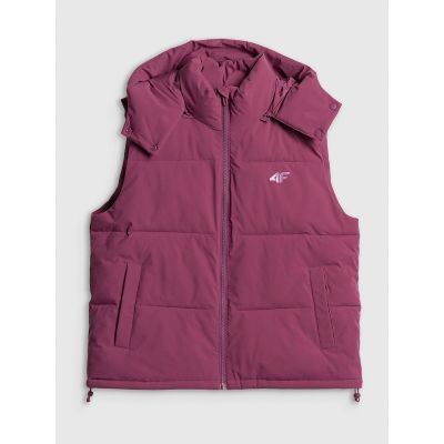 6. Women's synthetic-filled vest 4F 4FRSS26TVJAF415-60S
