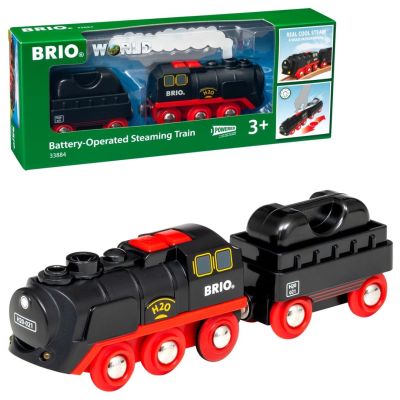 3. BRIO Battery-Operated Steaming Train