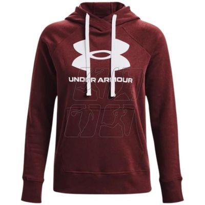 5. Under Armor Rival Fleece Logo Hoodie W 1356318 690