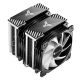6. Jonsbo CR-2000GT CPU cooler with radiator and 12 cm fan, black, 1 pc.