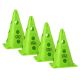 Set of 4 training cones - 30 cm green / PT4-13H-G