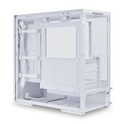 8. Lian Li LANCOOL 207 PC Case, Midi-Tower, ATX, Tempered Glass - White