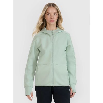 Women's zip-up hooded sweatshirt 4F 4FWSS25TSWSF1561-47S