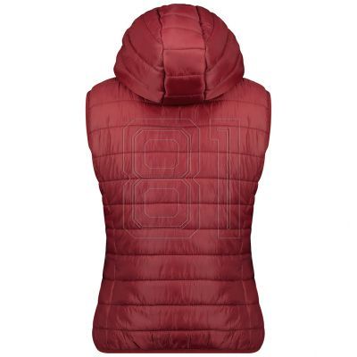 4. Geographical Norway Vatika Hood EO 233 Jr vest WW2008E/GNO-Burgundy